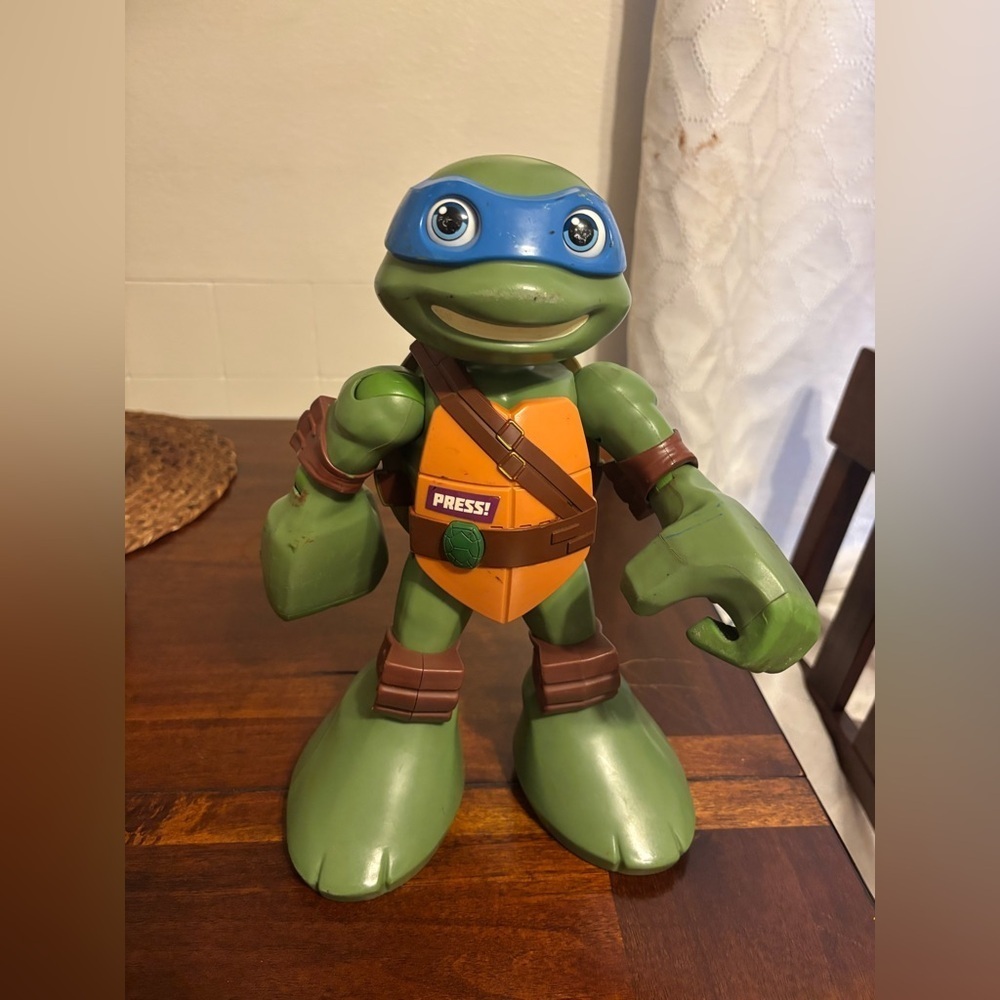 TMNT Teenage Mutant Ninja Turtles 12" Leonardo Figure 2014 - Picture 1 of 16